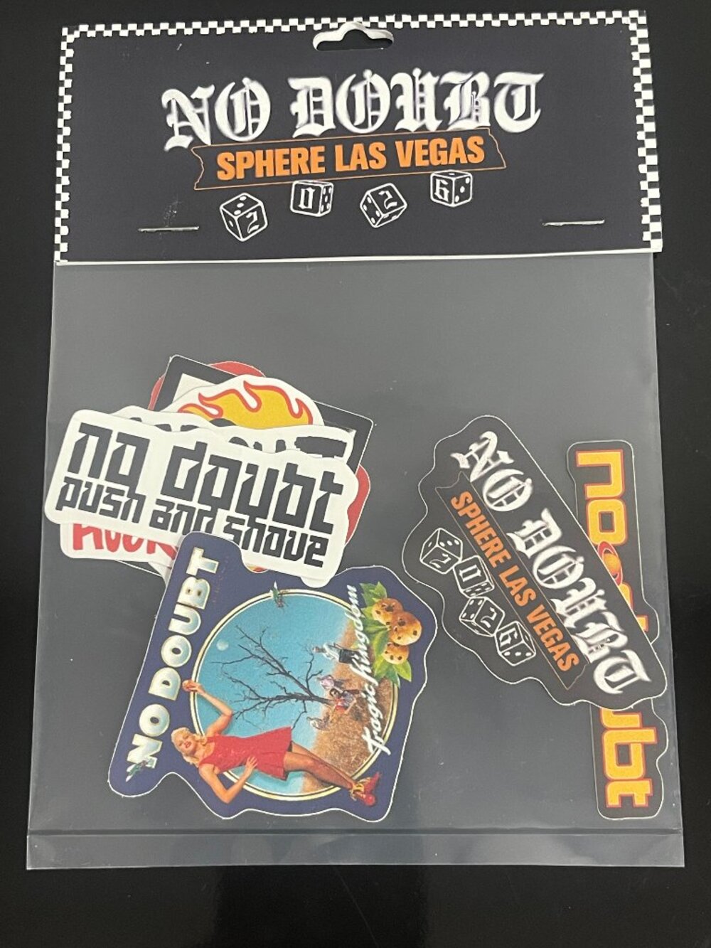 No Doubt Sphere Las Vegas 2026 Official Sticker Pack Sealed